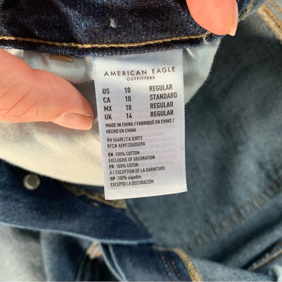 American Eagle Utility Style High Rise Jeans - Picture 5 of 7